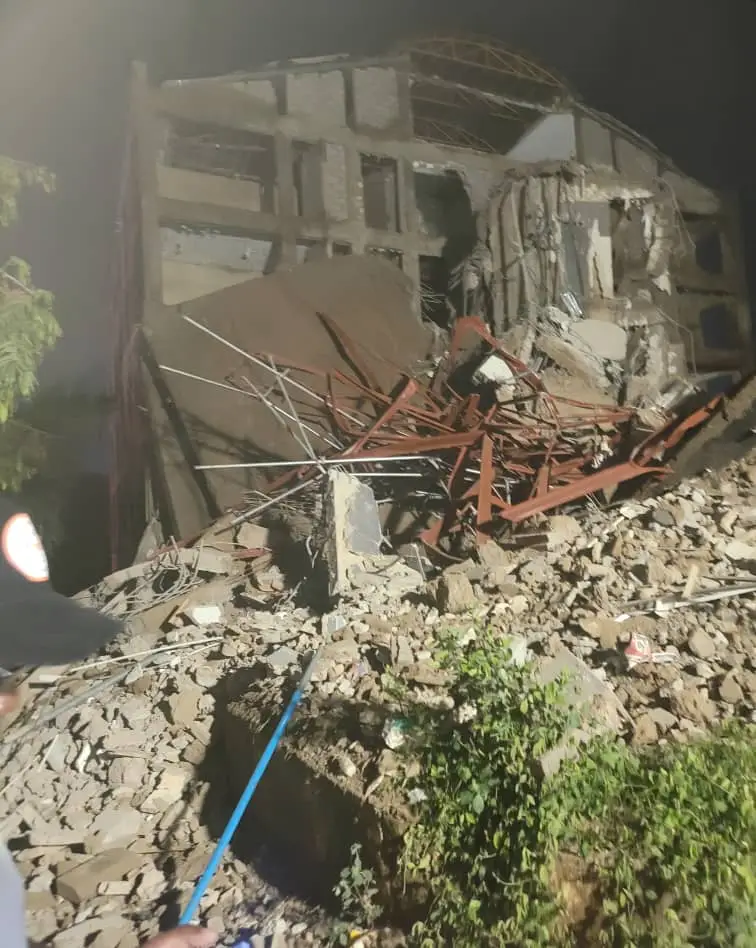 Building collapse: FCT Emergency Management Department rescues 3 persons