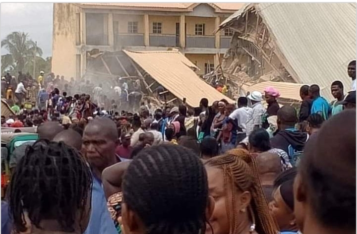 Breaking: School collapses on students writing exams in Jos 