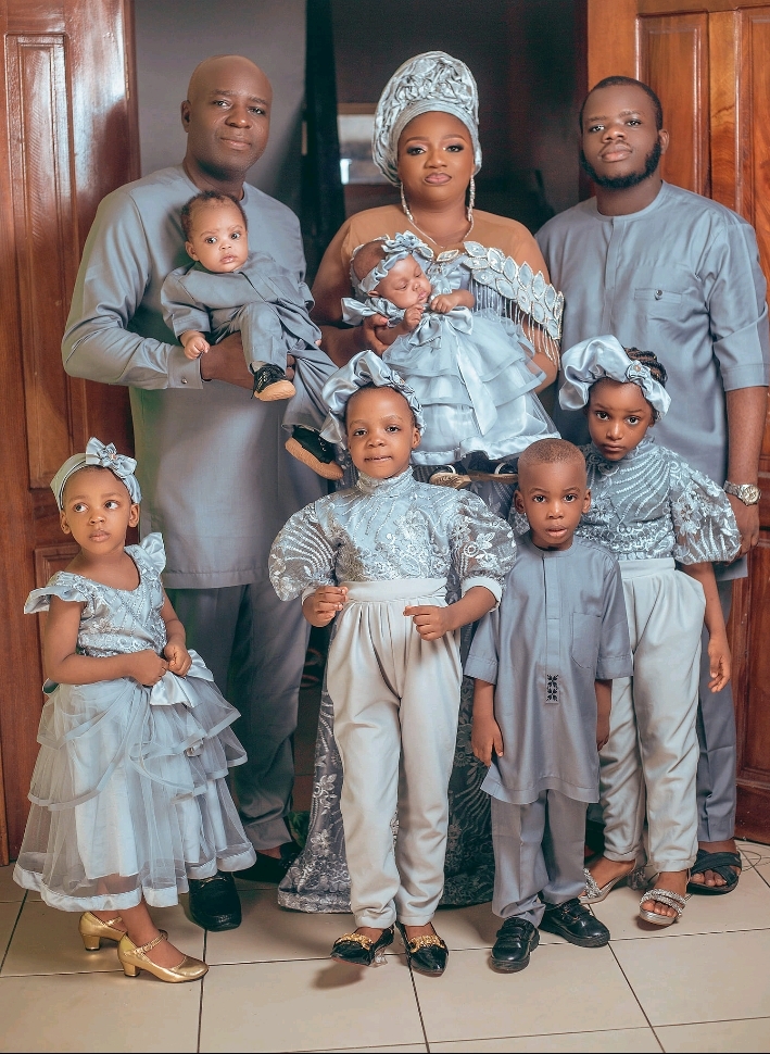 Bountiful harvest: Nigerian couple welcomes third set of twins in four years