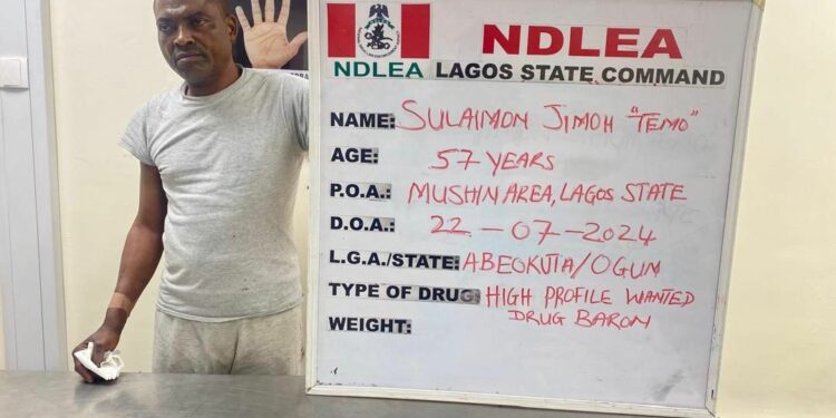 At last, NDLEA nabs Temo, wanted suspected drug baron in Lagos