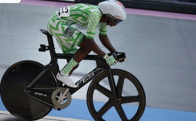 Nigerian cyclist borrows bicycle to compete at Olympics