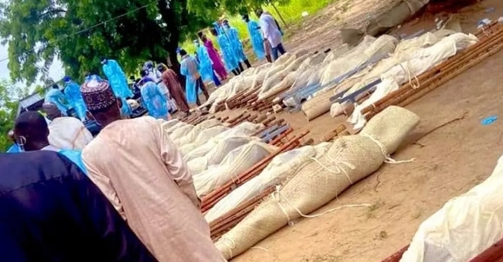 Yobe buries 34 victims of Boko Haram attack