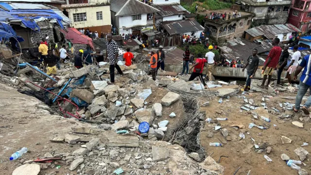 Tears, blood as 10 die in tragic building collapse