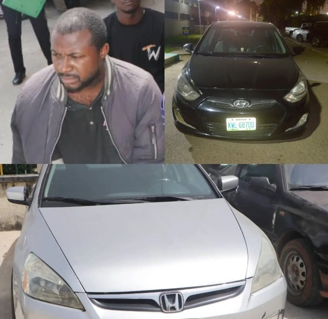 End-of-the-road as police bust car theft syndicate, nab suspect, recover 3 vehicles