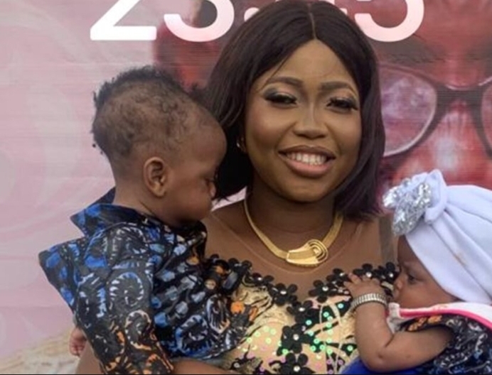 Drama as woman denies husband paternity of 2-yr-old twins , says they belong to my lover