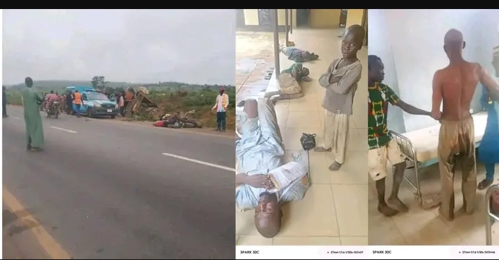 Tragedy: 22 dead, 20 injured as trailer carrying passengers and cattle crashed